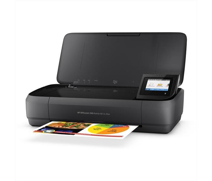 23699-10220 HP OfficeJet 250 CZ992A Stampante AIO Portatile, PRINT/COPY/SCAN _ BC: 889894442550