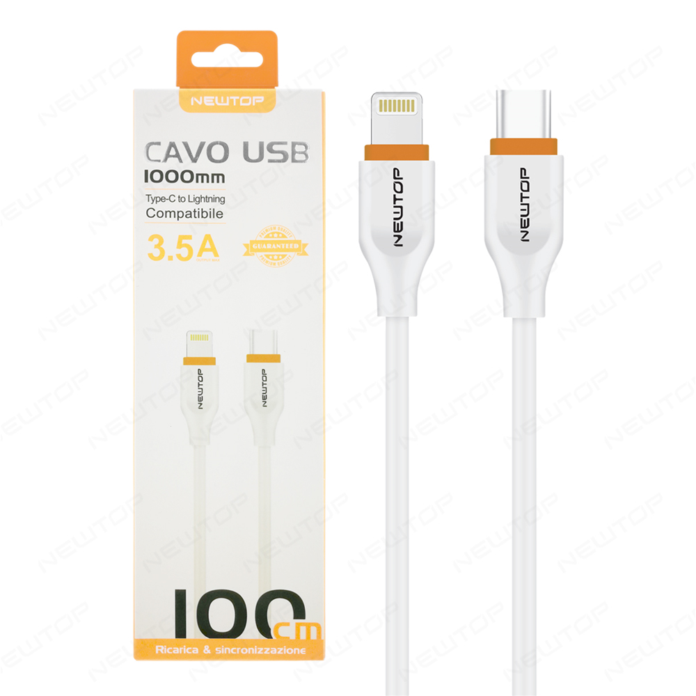 --150-11219 NewTop Cavo Type c to Lightning Compatibile 100cm