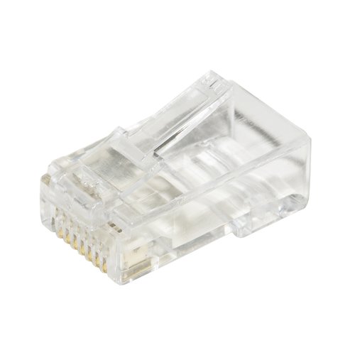 1464-18220 PLUG LINK RJ45 CAT 5E UTP NON SCHERMATO PER CAVO FLESSIBILE 100PZ