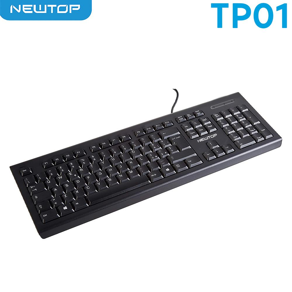 --608_NWT_0000 NEWTOP TP01 TASTIERA PC LAYOUT ITALIANO WIRED