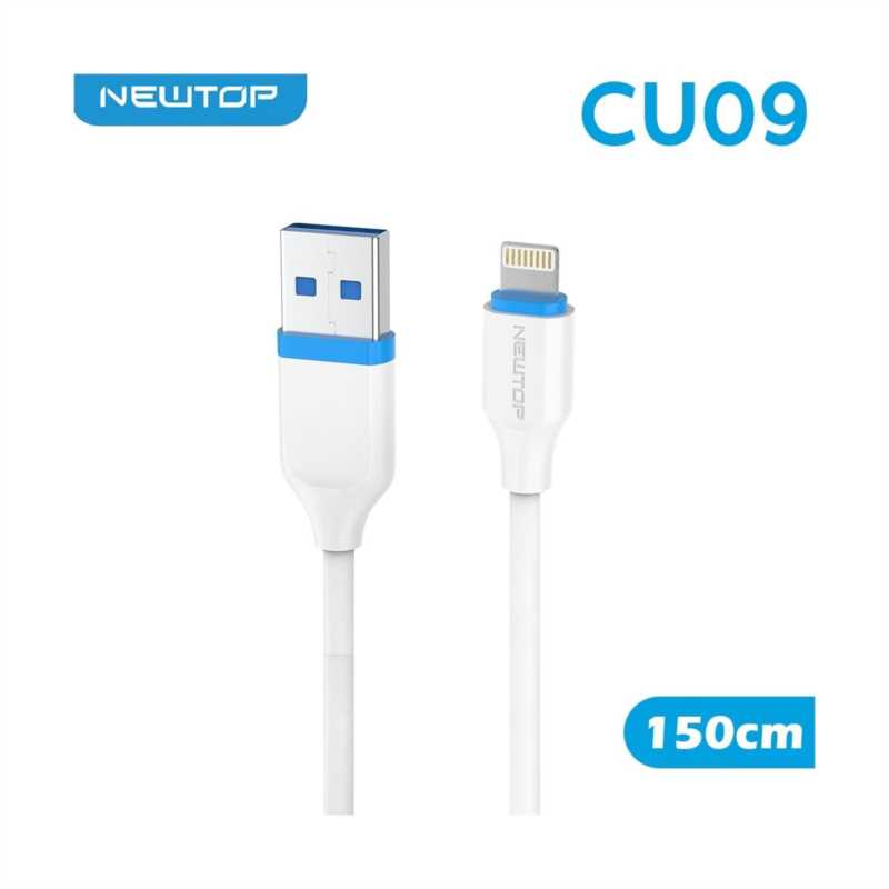160_MCM_2223  NEWTOP CU09 BLULINE CAVO 150CM USB/LIGHTNING (Lightning Iphone - 150cm)