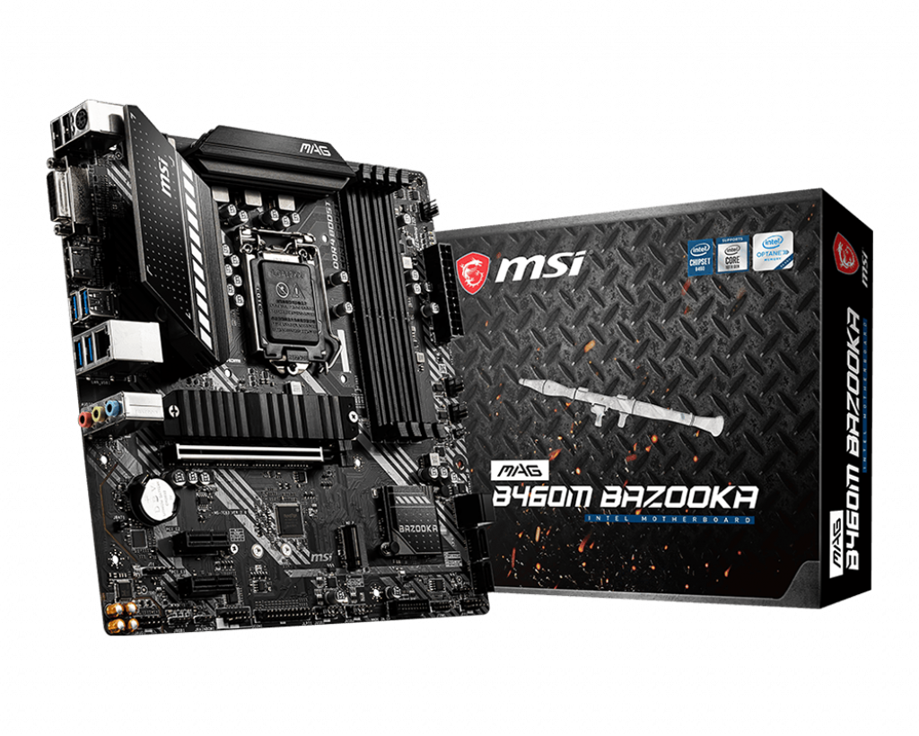 10291_ABA_150621 MB MSI MAG B460M BAZOOKA M.ATX LGA 1200