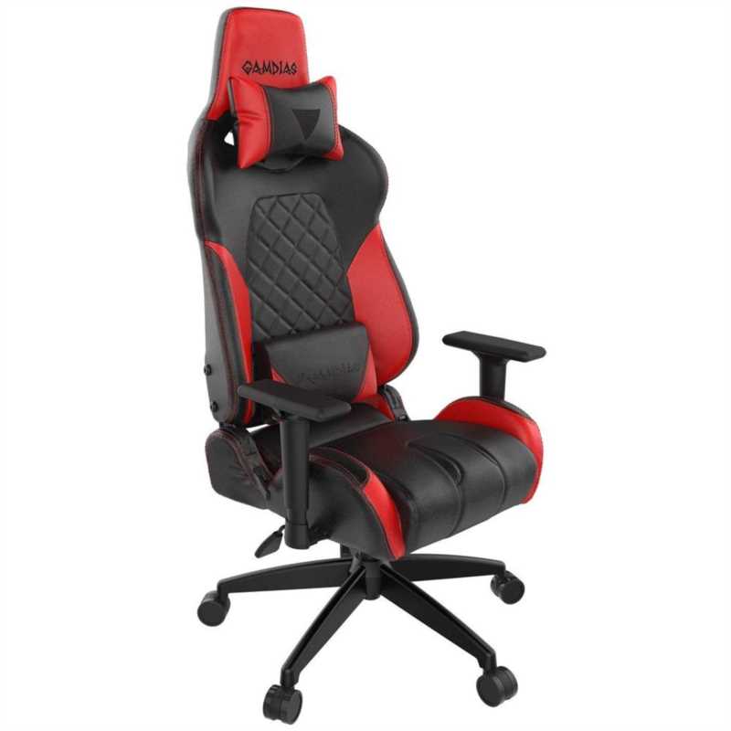 14522_ABA_15621 GAMDIAS SEDIA GAMING ACHILLES E1 NERA /ROSSA RGB COMFORT